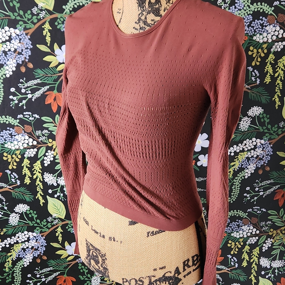 Elegant Brown Women's Top